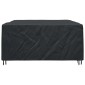 vidaXL Κάλυμμα επίπλων Μονόχρωμο Μαύρο 250 x 210 x 90 cm 210D