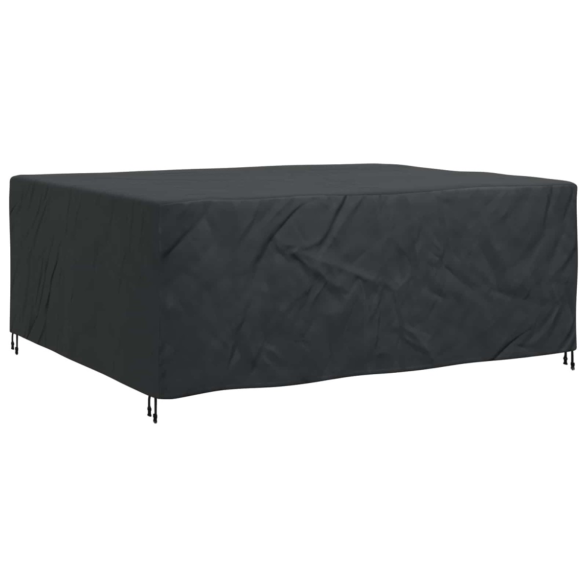vidaXL Κάλυμμα επίπλων Μονόχρωμο Μαύρο 250 x 210 x 90 cm 210D