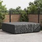 vidaXL Κάλυμμα επίπλων Μονόχρωμο Μαύρο 260 x 260 x 70 εκ. 210D