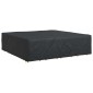 vidaXL Κάλυμμα επίπλων Μονόχρωμο Μαύρο 260 x 260 x 90 cm 420D