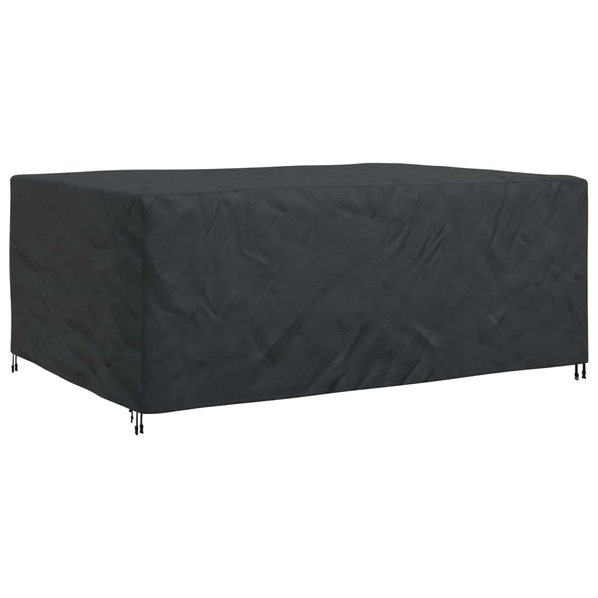 vidaXL Κάλυμμα επίπλων Μονόχρωμο Μαύρο 270 x 180 x 90 εκ. 210D