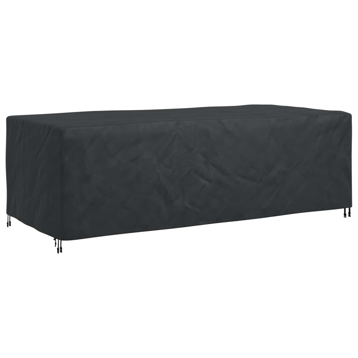vidaXL Κάλυμμα επίπλων Μονόχρωμο Μαύρο 300 x 140 x 90 cm 210D