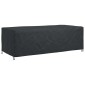 vidaXL Κάλυμμα επίπλων Μονόχρωμο Μαύρο 300 x 140 x 90 cm 210D