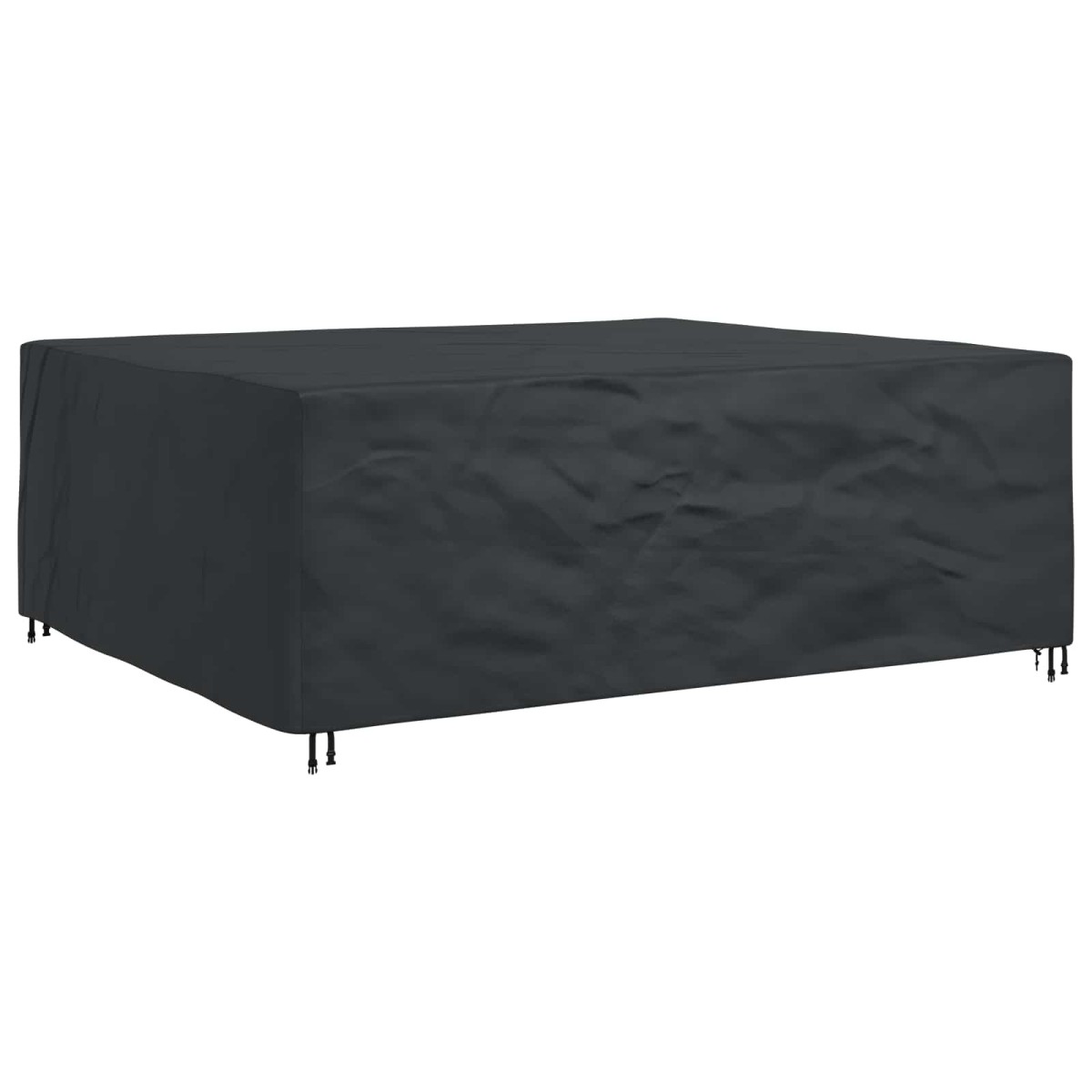 vidaXL Κάλυμμα επίπλων Μονόχρωμο Μαύρο 300 x 250 x 70 εκ. 420D