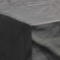 vidaXL Κάλυμμα επίπλων Μονόχρωμο Μαύρο 300 x 250 x 70 εκ. 600D