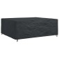 vidaXL Κάλυμμα επίπλων Μονόχρωμο Μαύρο 300 x 250 x 100 cm 210D