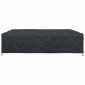 vidaXL Κάλυμμα επίπλων Μονόχρωμο Μαύρο 300 x 300 x 70 cm 420D