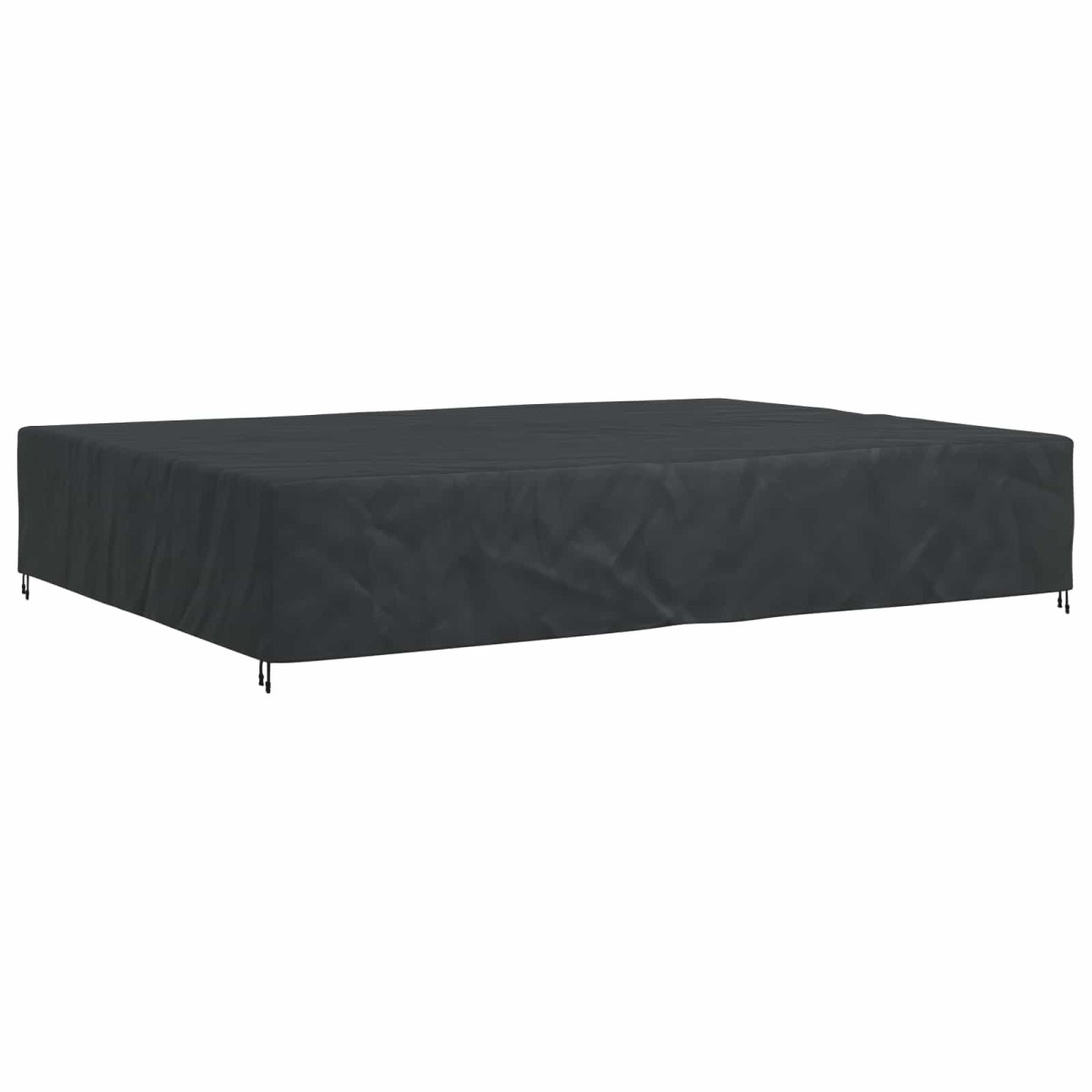 vidaXL Κάλυμμα επίπλων Μονόχρωμο Μαύρο 350 x 260 x 90 cm 210D