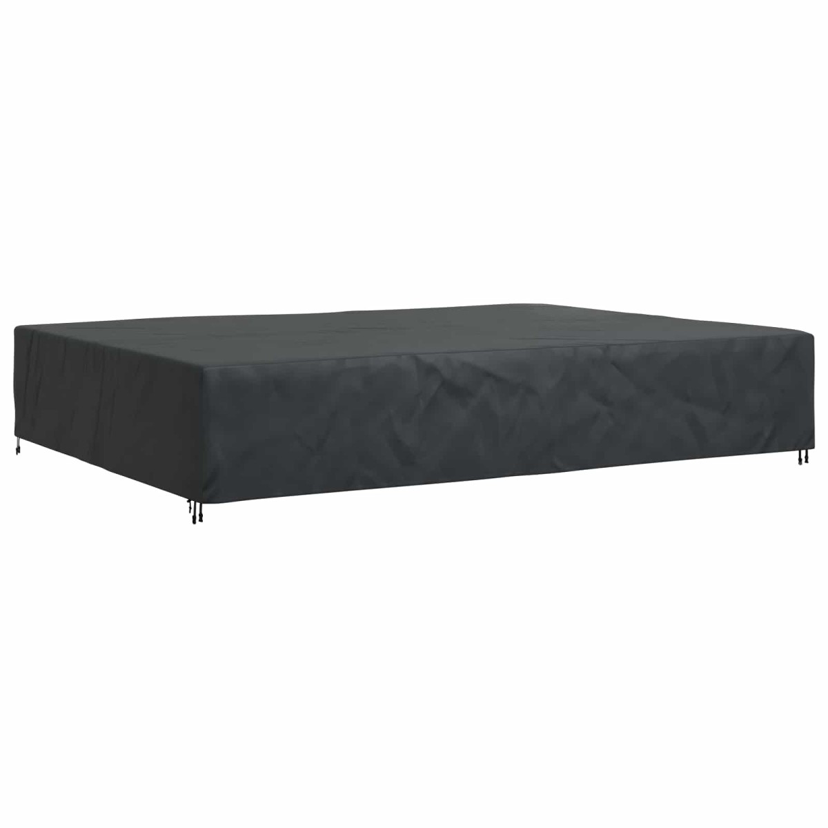 vidaXL Κάλυμμα επίπλων Μονόχρωμο Μαύρο 350 x 260 x 90 cm 210D