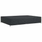 vidaXL Κάλυμμα επίπλων Μονόχρωμο Μαύρο 400 x 300 x 70 cm 420D