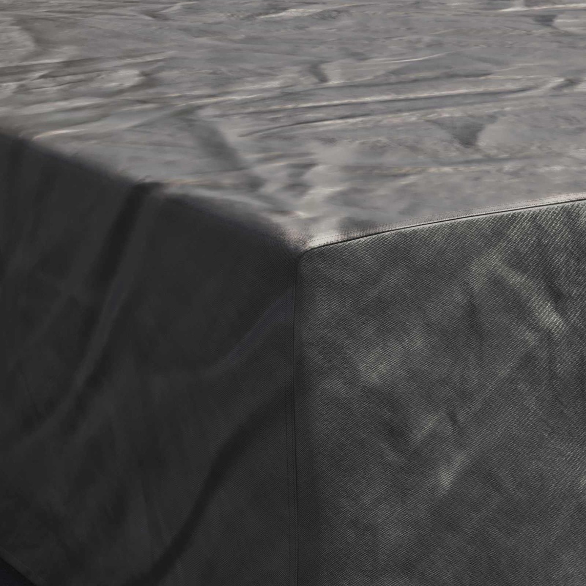 vidaXL Κάλυμμα επίπλων Μονόχρωμο Μαύρο 400 x 300 x 70 cm 420D