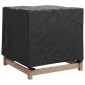 vidaXL Κάλυμμα επίπλων Μαύρο 64 x 64 x 65 εκ Ύφασμα Oxford 210D