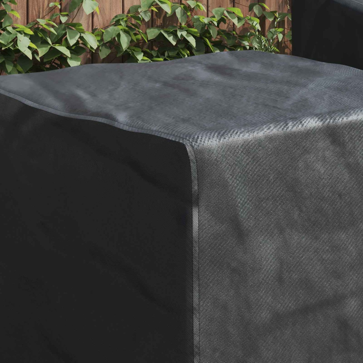 vidaXL Κάλυμμα επίπλων Μαύρο 64 x 64 x 65 εκ Ύφασμα Oxford 210D