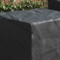 vidaXL Κάλυμμα επίπλων Μαύρο 64 x 64 x 65 εκ Ύφασμα Oxford 210D