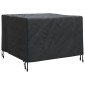 vidaXL Κάλυμμα επίπλων Μαύρο 99 x 99 x 60 εκ Ύφασμα Oxford 210D