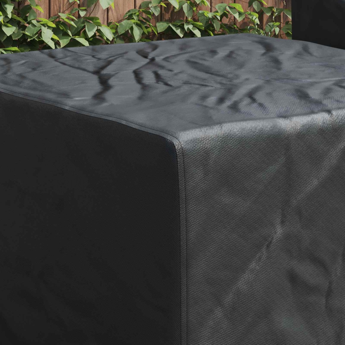 vidaXL Κάλυμμα επίπλων Μαύρο 99 x 99 x 60 εκ Ύφασμα Oxford 210D
