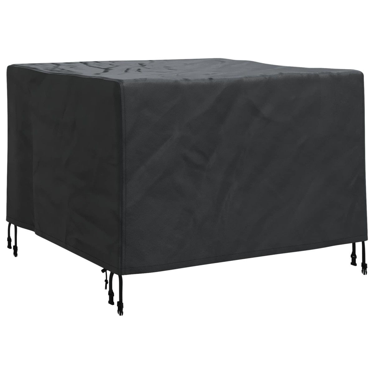 vidaXL Κάλυμμα επίπλων Μαύρο 99 x 99 x 60 εκ Ύφασμα Oxford 210D