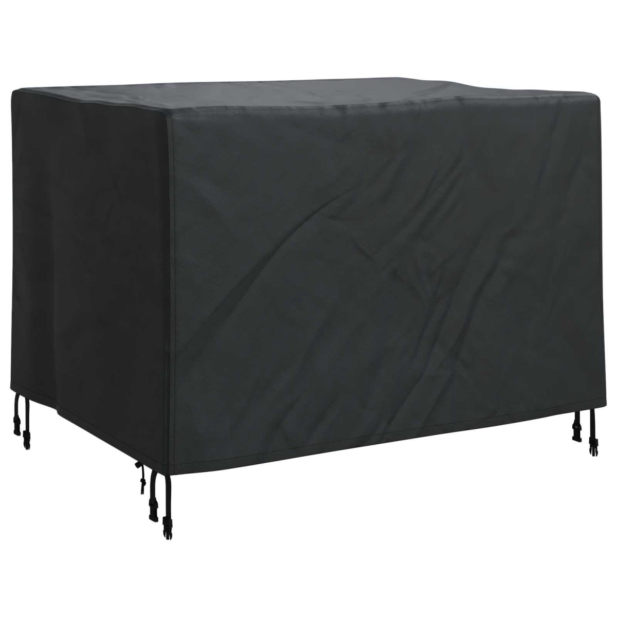 vidaXL Κάλυμμα επίπλων Μαύρο 110 x 84 x 70 εκ Ύφασμα Oxford 210D