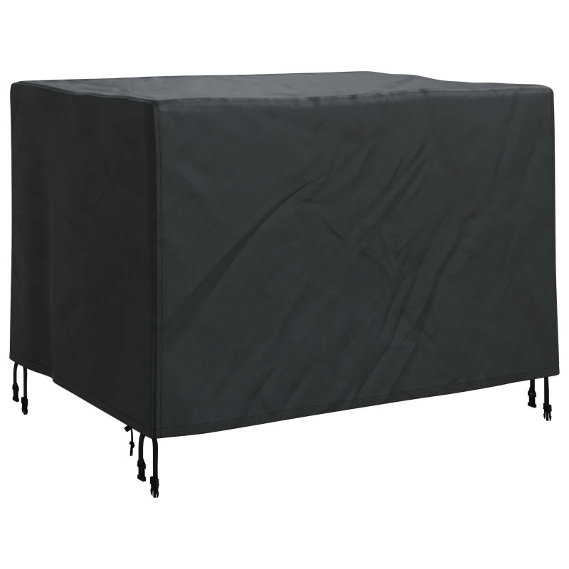 vidaXL Κάλυμμα επίπλων Μαύρο 110 x 84 x 70 εκ Ύφασμα Oxford 210D