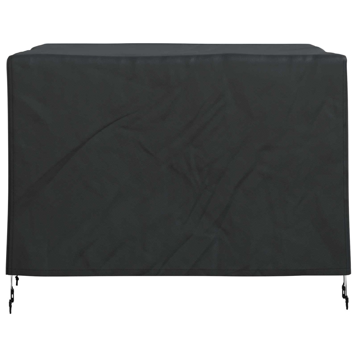 vidaXL Κάλυμμα επίπλων Μαύρο 110 x 84 x 70 εκ Ύφασμα Oxford 210D