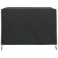 vidaXL Κάλυμμα επίπλων Μαύρο 110 x 84 x 70 εκ Ύφασμα Oxford 210D