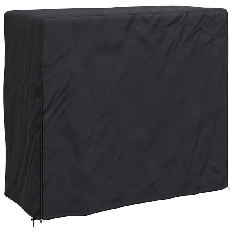 vidaXL Κάλυμμα για ξυλιέρα Μαύρο 61 x 122 x 106 εκ. Ύφασμα 420D Oxford
