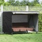 vidaXL Κάλυμμα για κούνια εξωτερικού χώρου 220 x 125 x 170 cm