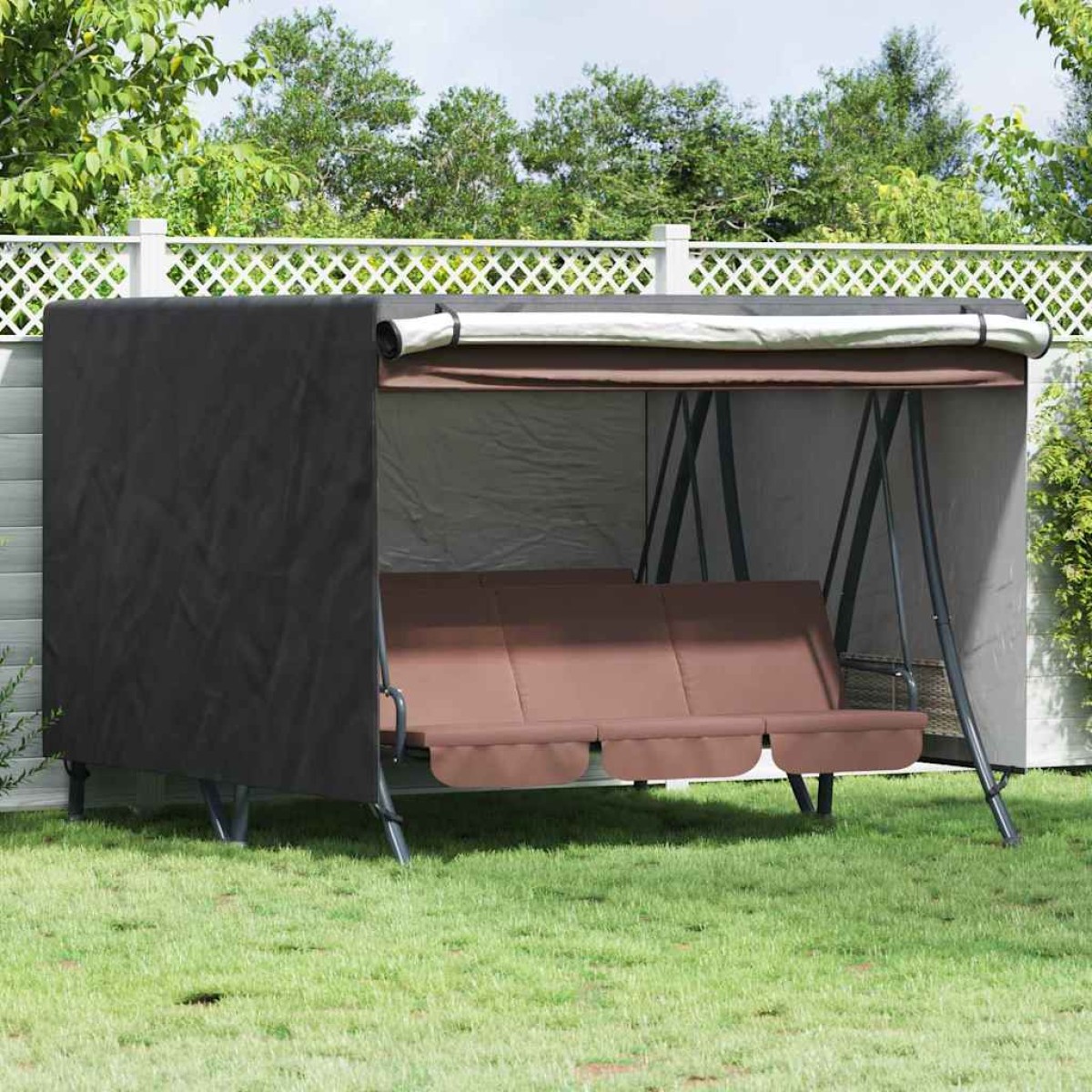 vidaXL Κάλυμμα για κούνια εξωτερικού χώρου 250 x 250 x 160 εκ