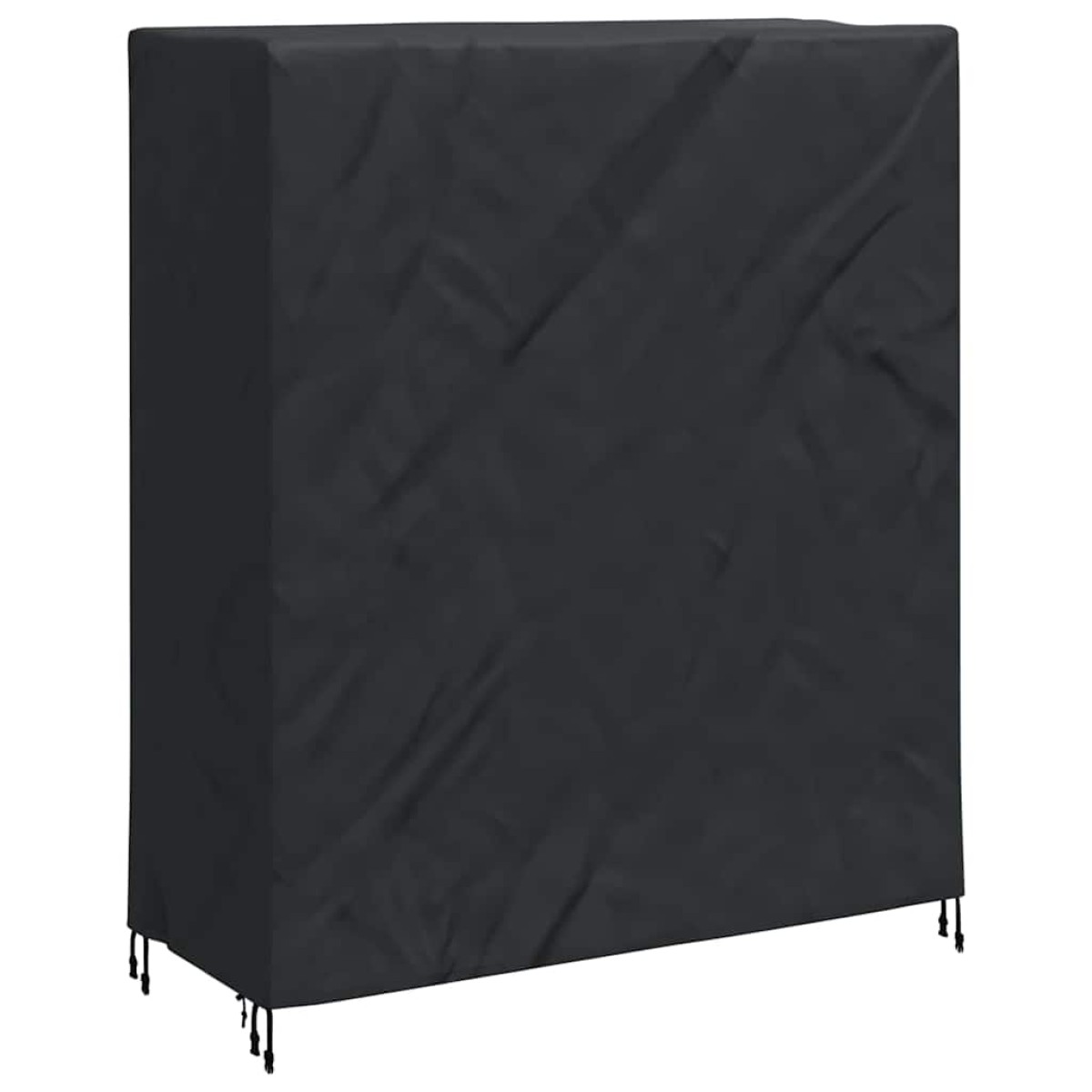 vidaXL Κάλυμμα Τραπέζης Πινγκ Πονγκ Μαύρο 165 x 70 x 185 εκ ύφασμα