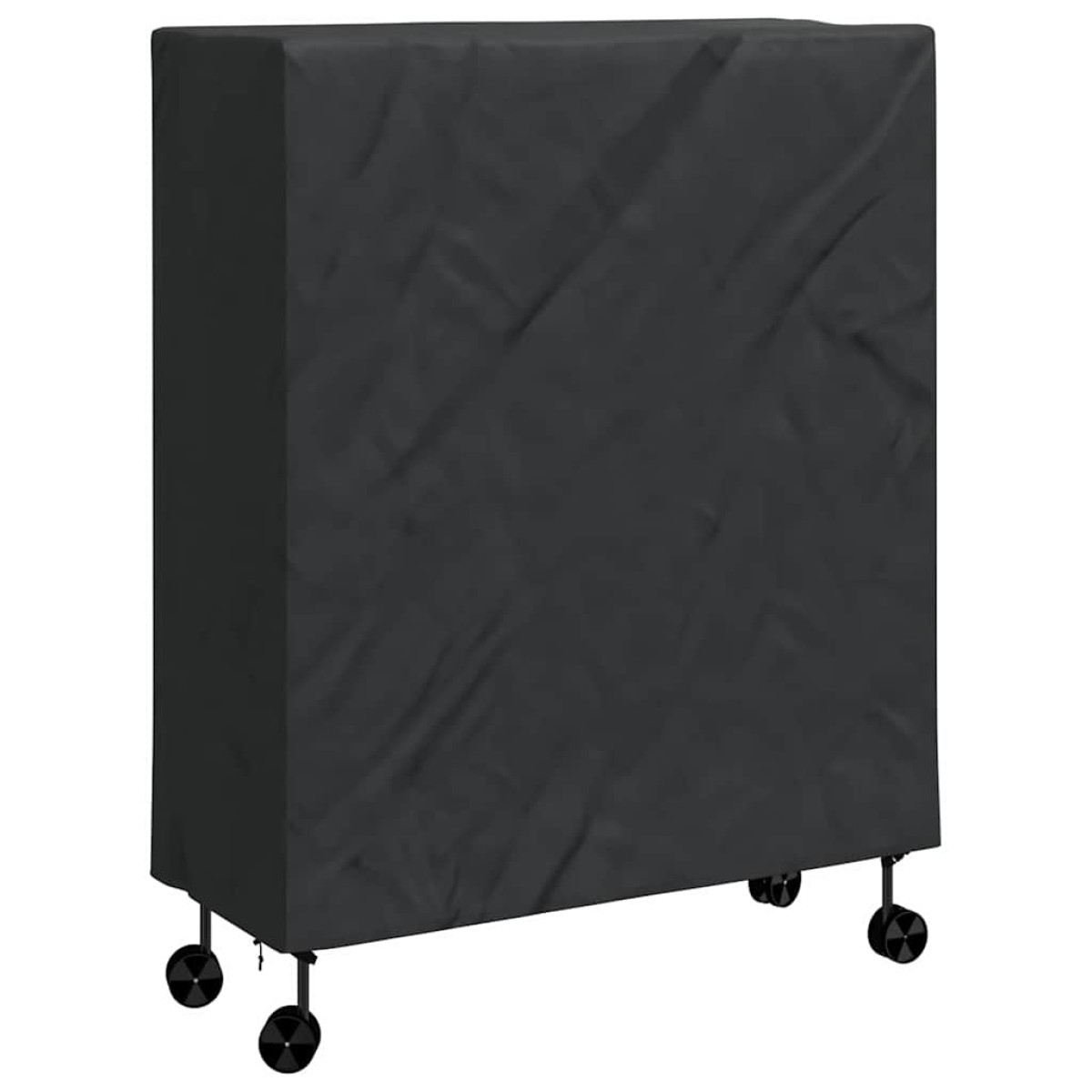 vidaXL Κάλυμμα Τραπέζης Πινγκ Πονγκ Μαύρο 165 x 70 x 185 εκ ύφασμα