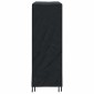 vidaXL Κάλυμμα Τραπέζης Πινγκ Πονγκ Μαύρο 165 x 70 x 185 εκ ύφασμα
