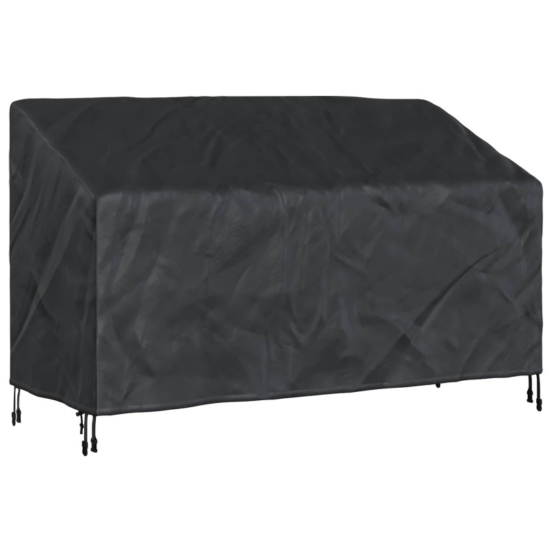 vidaXL Κάλυμμα Παγκάκι Κήπου 165 x 70 x 65 / 94 cm Ύφασμα Oxford 210D