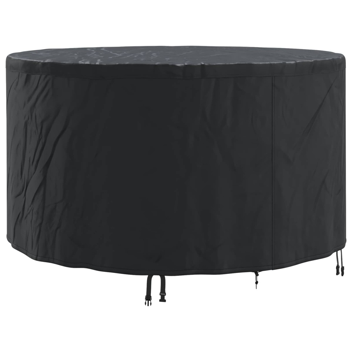 vidaXL Κάλυμμα επίπλων Μαύρο 157 x 157 x 71 εκ. Ύφασμα Oxford 420D