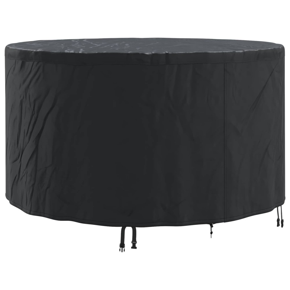 vidaXL Κάλυμμα επίπλων Μαύρο 157 x 157 x 85 εκ. Ύφασμα Oxford 210D