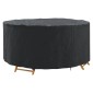 vidaXL Κάλυμμα επίπλων Μαύρο 200 x 200 x 71 εκ. Ύφασμα Oxford 210D