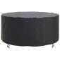 vidaXL Κάλυμμα επίπλων Μαύρο 200 x 200 x 71 εκ. Ύφασμα Oxford 210D