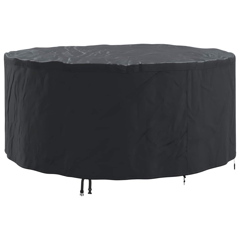 vidaXL Κάλυμμα επίπλων Μαύρο 200 x 200 x 71 εκ. Ύφασμα Oxford 420D