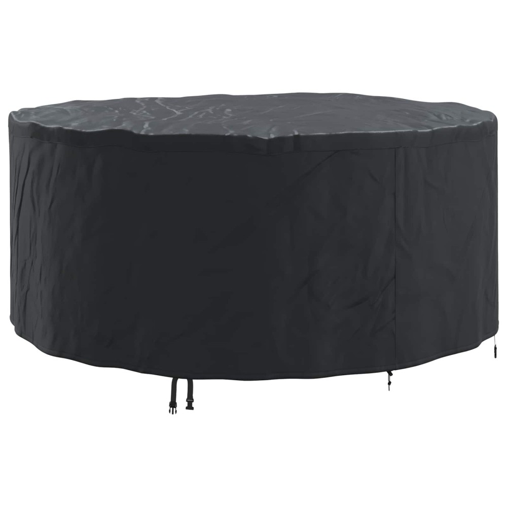 vidaXL Κάλυμμα επίπλων Μαύρο 200 x 200 x 105 εκ. Ύφασμα Oxford 210D