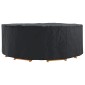 vidaXL Κάλυμμα επίπλων Μαύρο 244 x 244 x 85 εκ. Υφασμα Oxford 210D