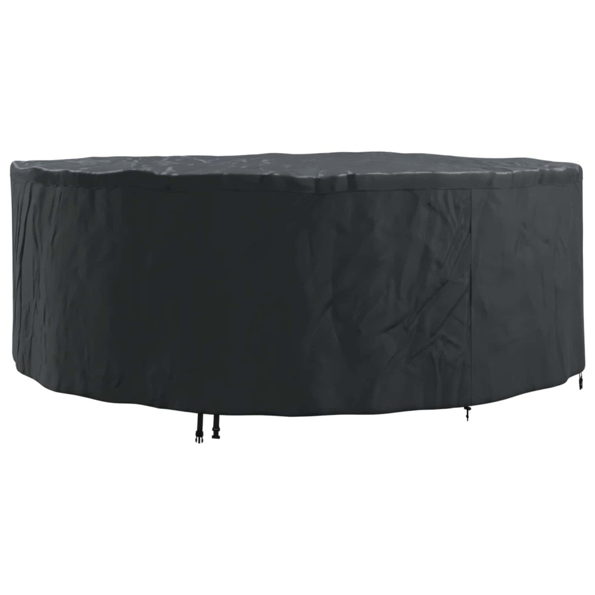 vidaXL Κάλυμμα επίπλων Μαύρο 244 x 244 x 85 εκ. Υφασμα Oxford 210D