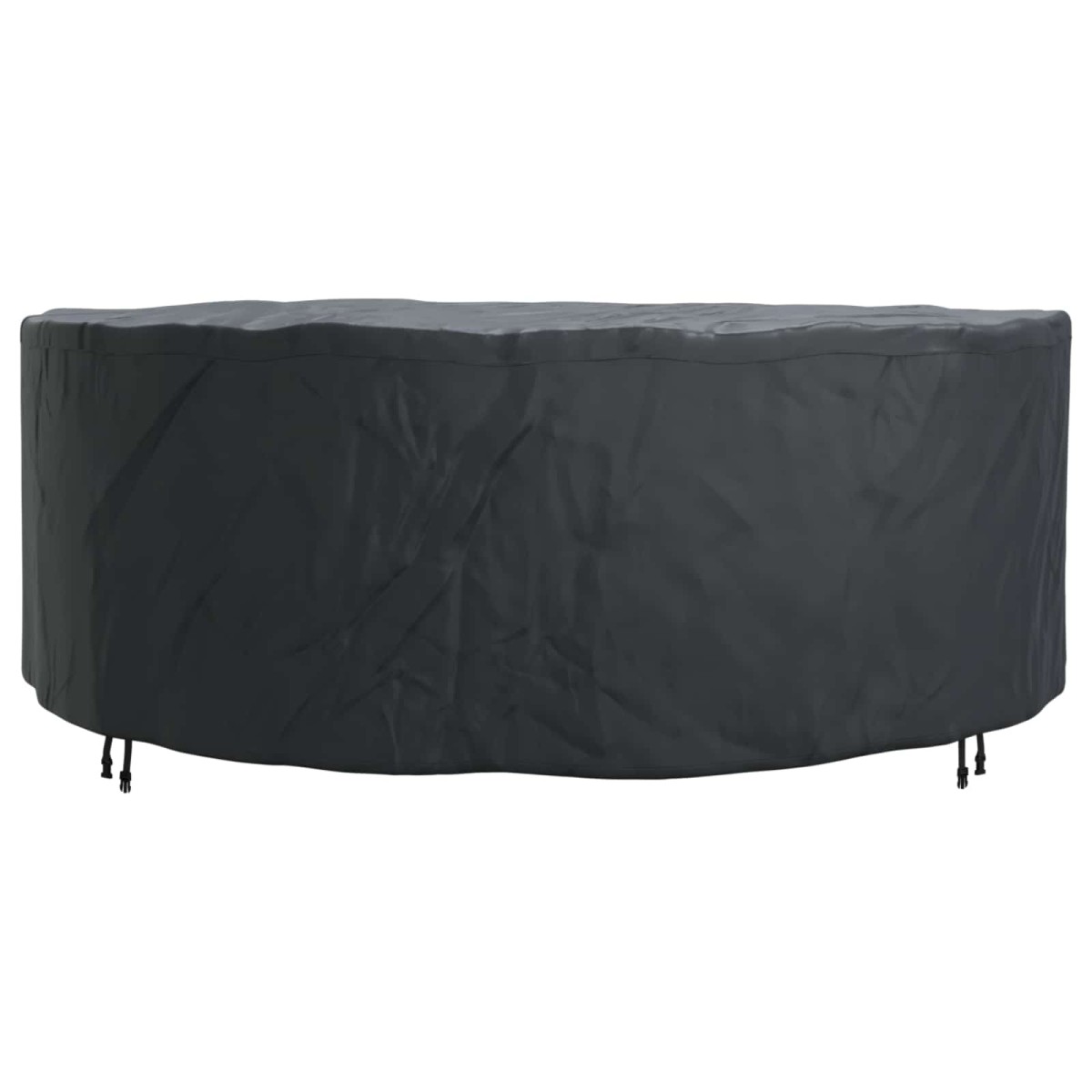 vidaXL Κάλυμμα επίπλων Μαύρο 244 x 244 x 85 εκ. Υφασμα Oxford 210D