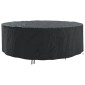 vidaXL Κάλυμμα επίπλων Μαύρο 279 x 279 x 71 εκ. Ύφασμα Oxford 420D