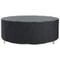 vidaXL Κάλυμμα επίπλων Μαύρο 279 x 279 x 71 εκ. Ύφασμα Oxford 420D