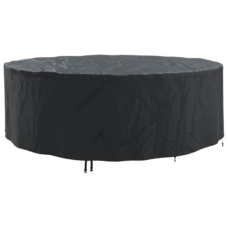 vidaXL Κάλυμμα επίπλων Μαύρο 279 x 279 x 85 εκ. Ύφασμα Oxford 420D