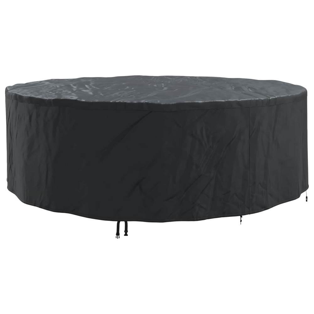 vidaXL Κάλυμμα επίπλων Μαύρο 279 x 279 x 105 εκ. Ύφασμα Oxford 420D