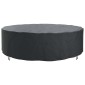 vidaXL Κάλυμμα επίπλων Μαύρο 320 x 320 x 85 εκ. Ύφασμα Oxford 210D