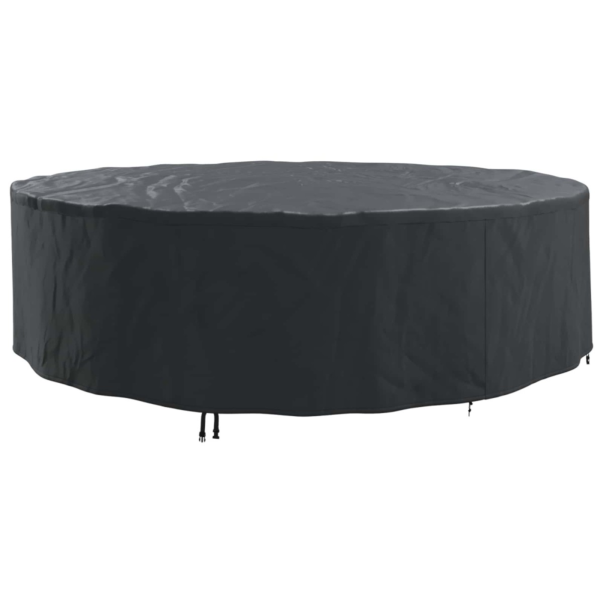 vidaXL Κάλυμμα επίπλων Μαύρο 320 x 320 x 85 εκ. Ύφασμα Oxford 600D