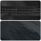 vidaXL Κάλυμμα Τραπέζι Μονόχρωμο Μαύρο 122 x 72 x 15 εκ. ύφασμα