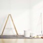 vidaXL Αντιολισθητικό μαλλί ζωγράφου 25 m 180 g/m² Γκρι