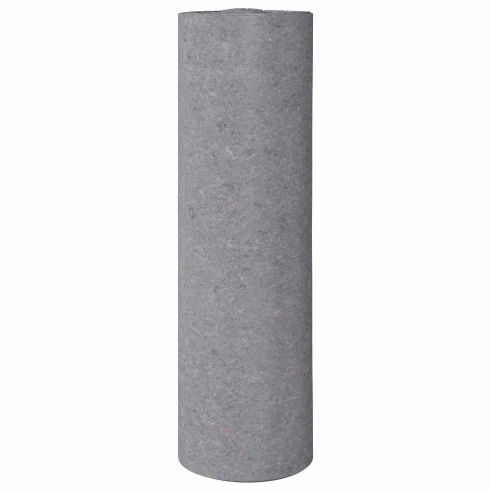 vidaXL Αντιολισθητικό μαλλί ζωγράφου 50 m 220 g/m² Γκρι